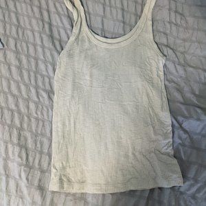 White tank top perfect for a hot summers day